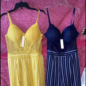 2 pants rompers 1 need to be fixed from the zipper